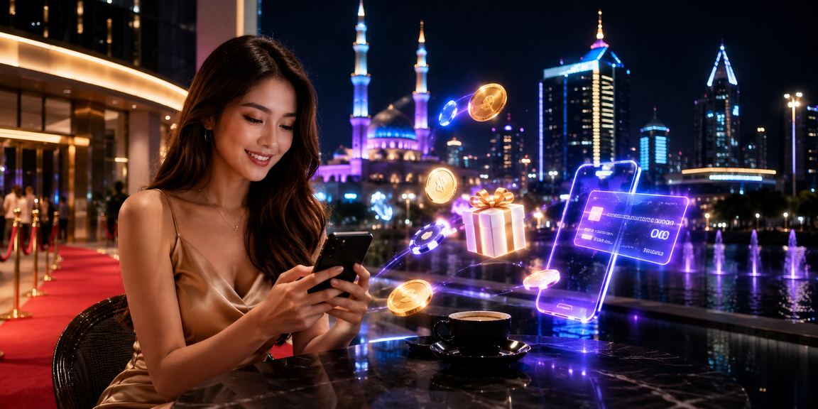 Pengguna Selangor mendaftar akaun as126 dan menikmati bonus pertama dalam talian